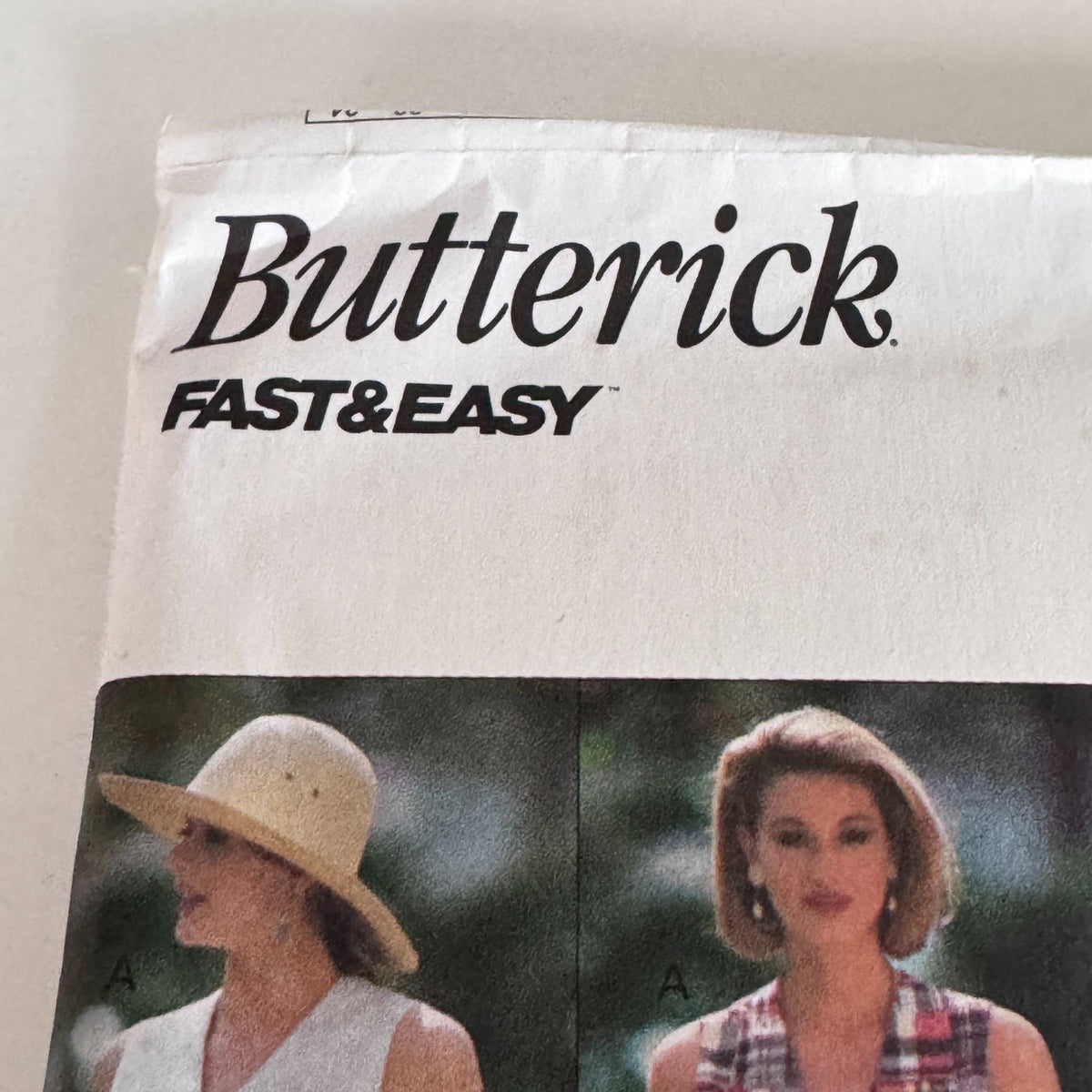 Butterick Sewing Pattern 6847 Top Pants Skirt 90s Minimalist Easy 14-18 Uncut Vintage Summer
