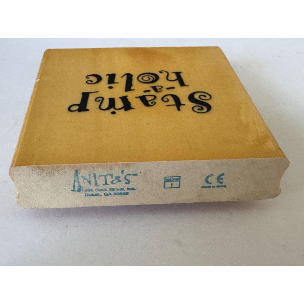 Anitas Rubber Stamp Stamp-A-Holic  Stamping Hobby Crafting Tool Crafter Words