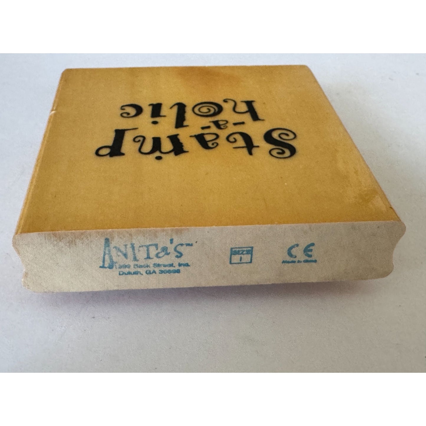 Anitas Rubber Stamp Stamp-A-Holic  Stamping Hobby Crafting Tool Crafter Words