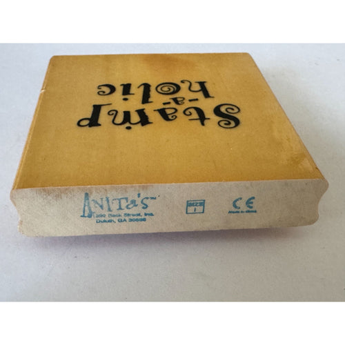 Anitas Rubber Stamp Stamp-A-Holic  Stamping Hobby Crafting Tool Crafter Words