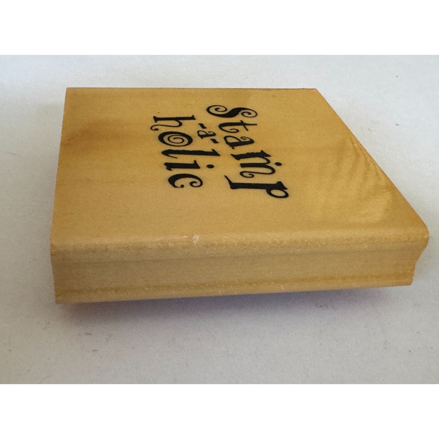 Anitas Rubber Stamp Stamp-A-Holic  Stamping Hobby Crafting Tool Crafter Words