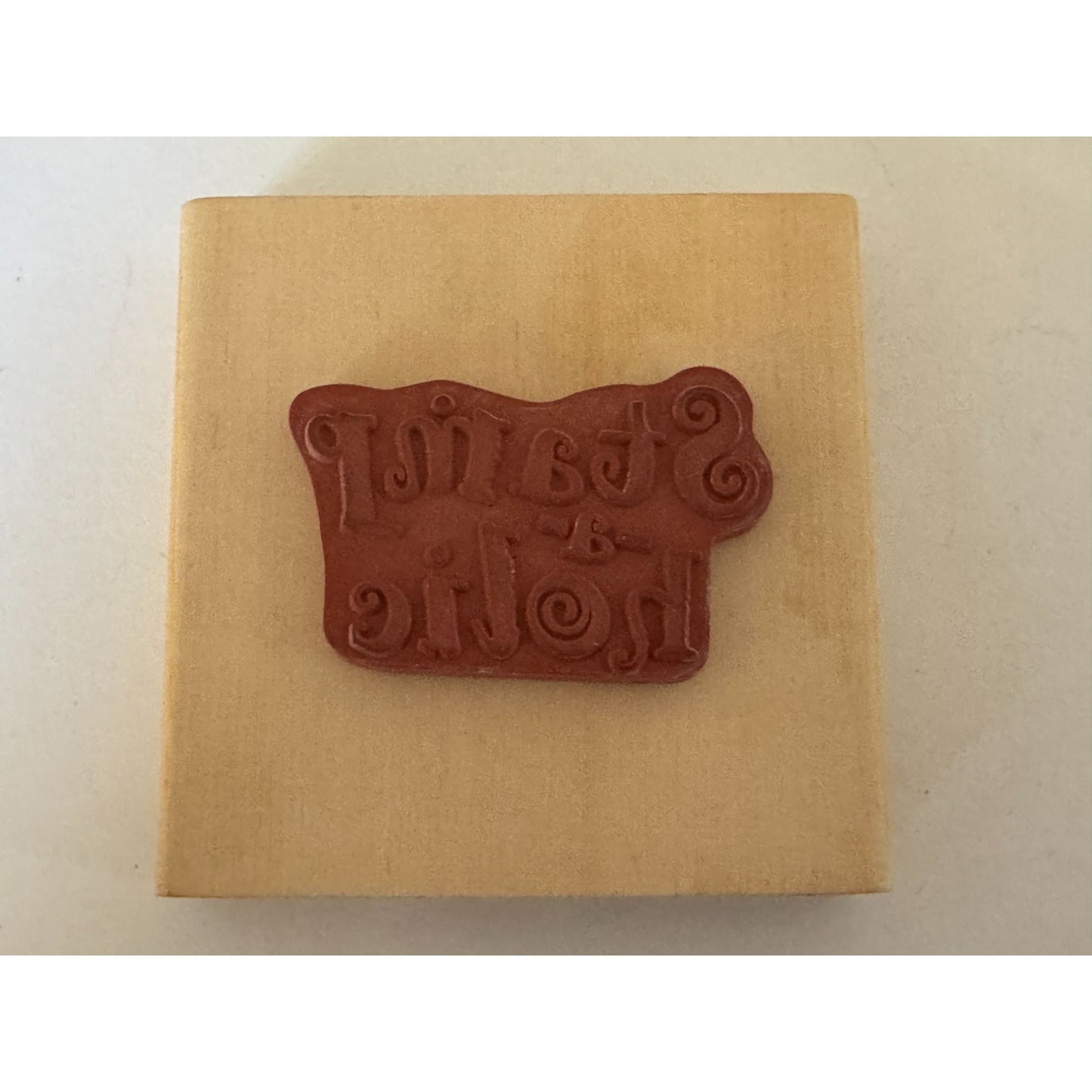 Anitas Rubber Stamp Stamp-A-Holic  Stamping Hobby Crafting Tool Crafter Words