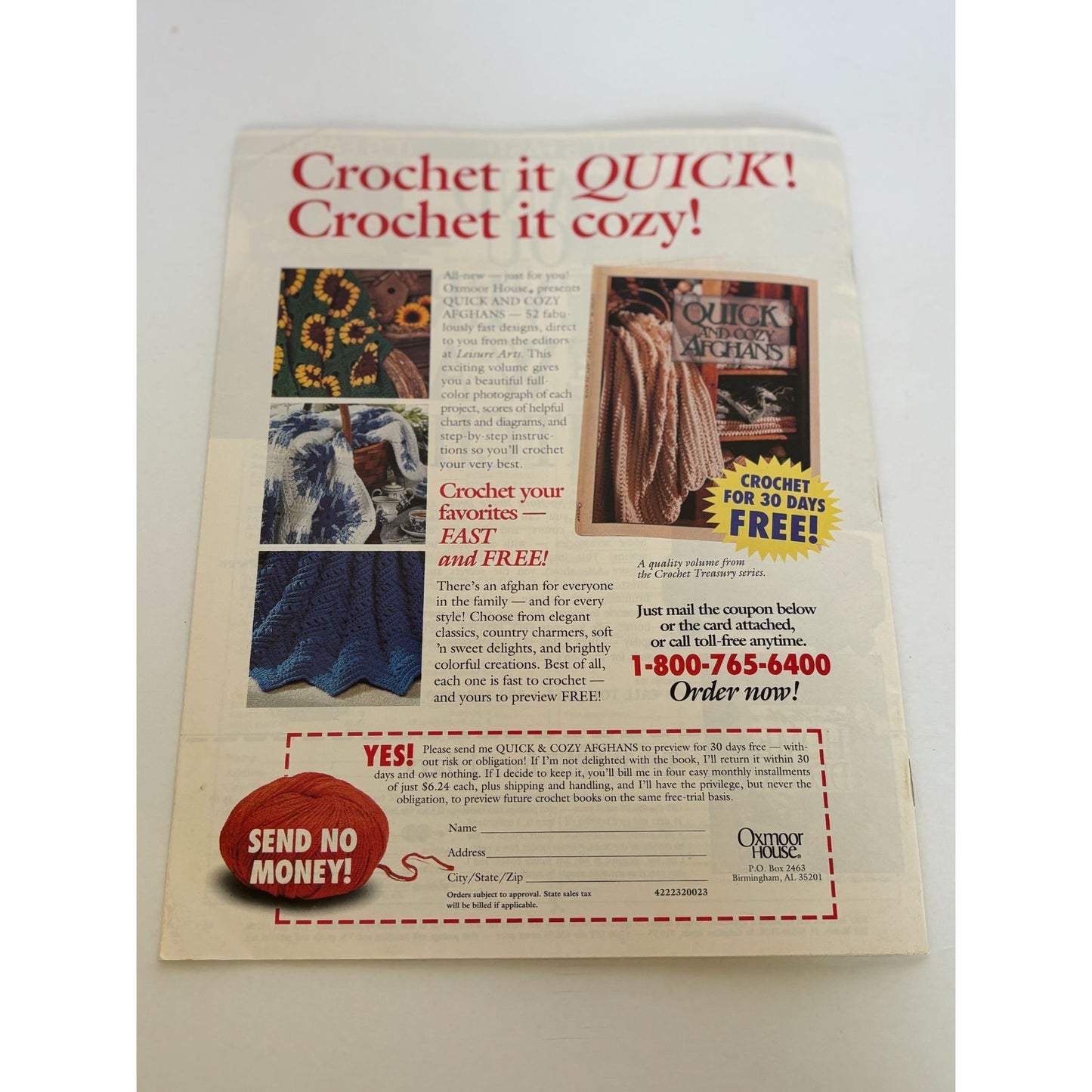 Leisure Arts The Magazine October 1994 Christmas Ornaments Crochet Cross Stitch
