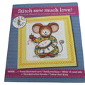 The World of Cross Stitching Cross Stitch Kit Stitch Sew Much Love Card Mouse