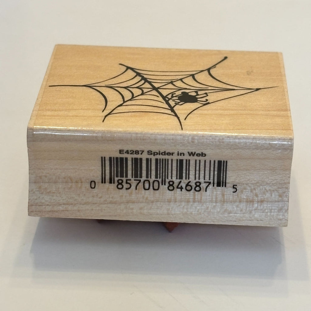 Hero Arts Rubber Stamp Spider Web Halloween Party Invitation Nature Spooky Card Making Fall