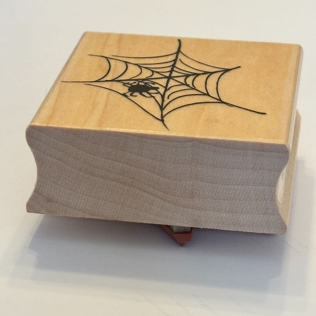 Hero Arts Rubber Stamp Spider Web Halloween Party Invitation Nature Spooky Card Making Fall