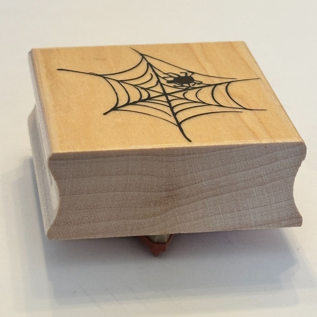 Hero Arts Rubber Stamp Spider Web Halloween Party Invitation Nature Spooky Card Making Fall