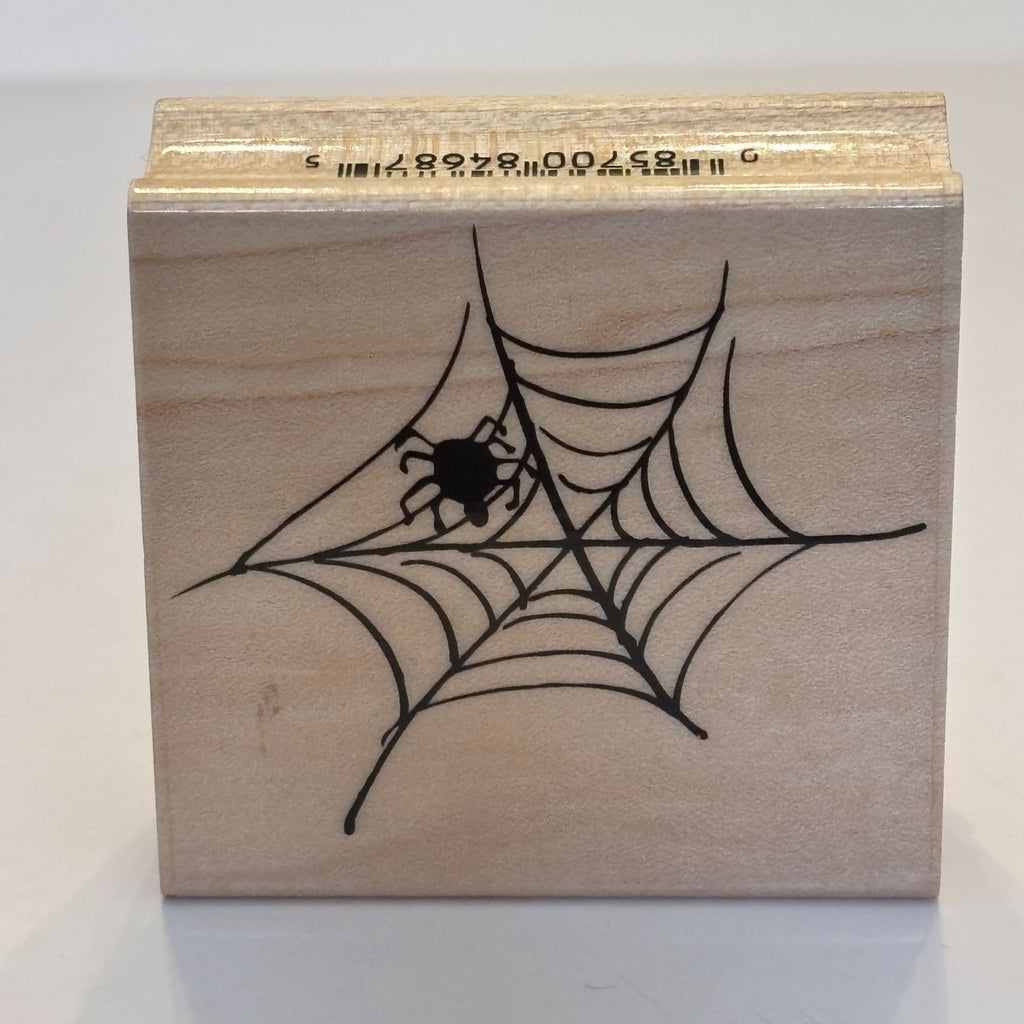 Hero Arts Rubber Stamp Spider Web Halloween Party Invitation Nature Spooky Card Making Fall