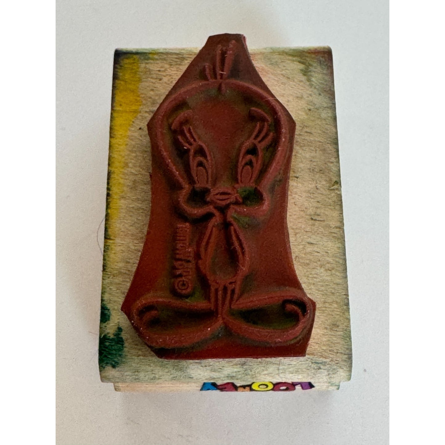 Rubber Stampede Rubber Stamp Looney Tunes Tweety Bird Smile Cartoon Card Making
