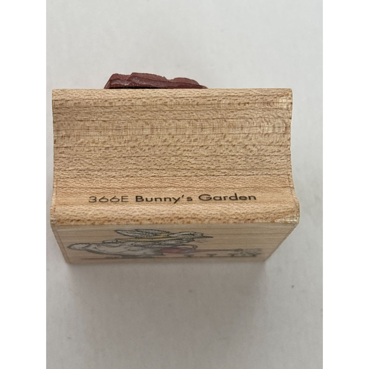 All Night Media Rubber Stamp Bunny Garden Watering Can Growth Gardener Craft Art Cardmaking