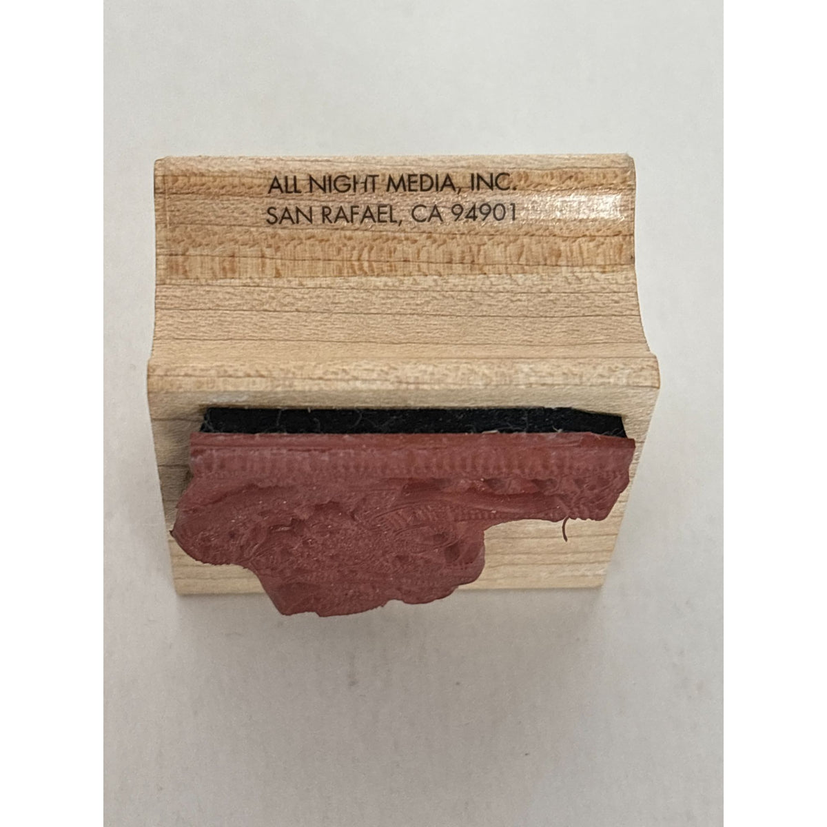 All Night Media Rubber Stamp Bunny Garden Watering Can Growth Gardener Craft Art Cardmaking