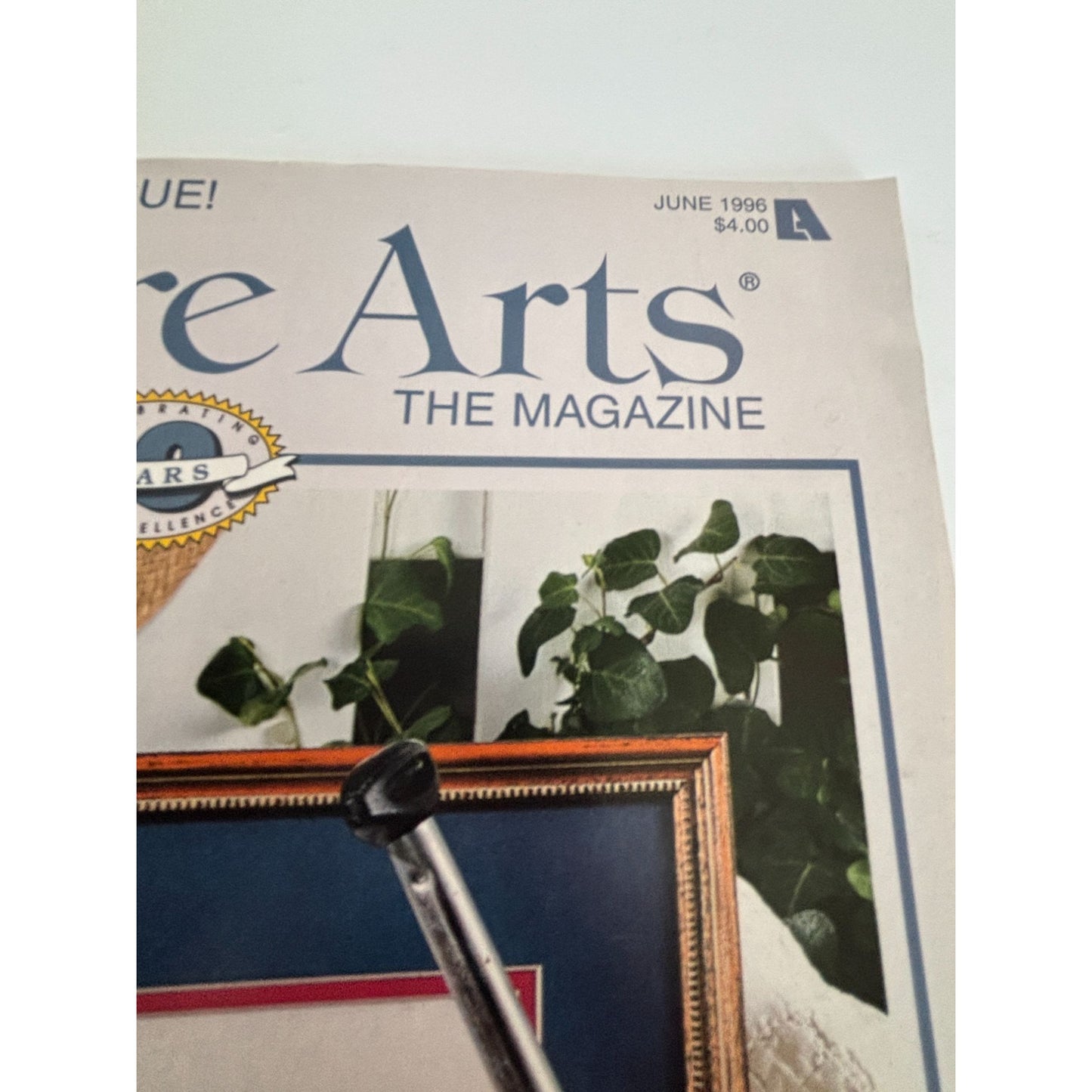 Leisure Arts The Magazine June 1996 Cross Stitch Craft Patterns Projects Cats
