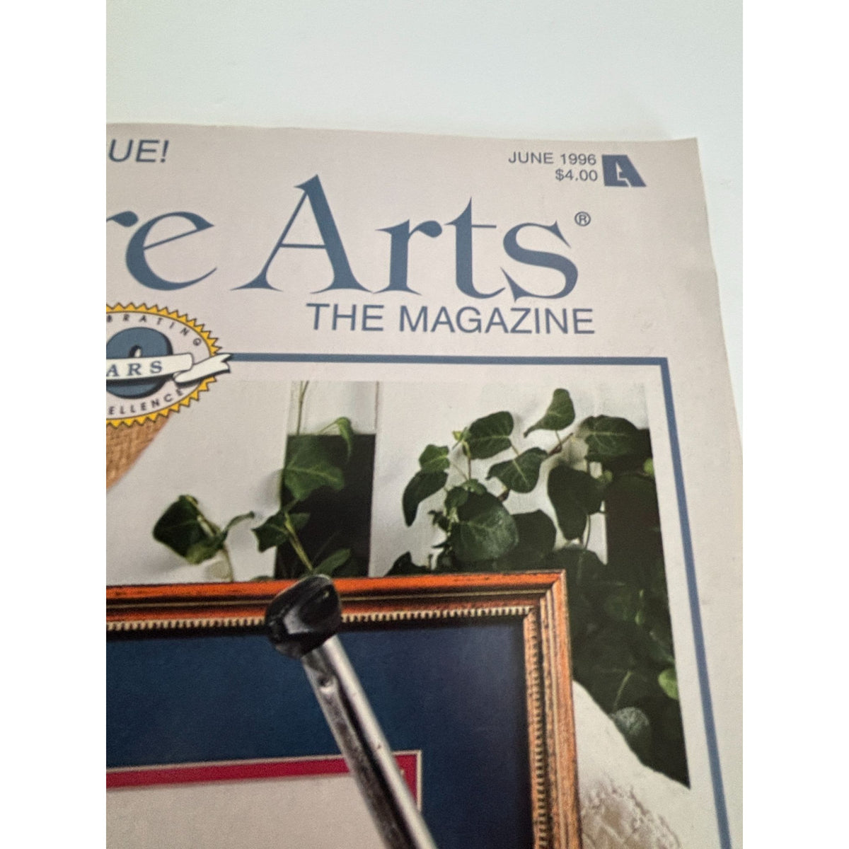 Leisure Arts The Magazine June 1996 Cross Stitch Craft Patterns Projects Cats