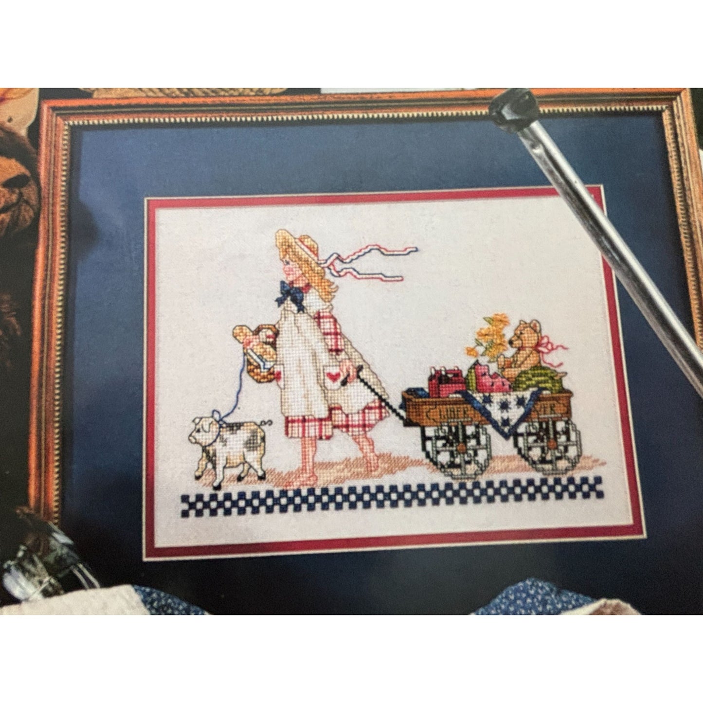 Leisure Arts The Magazine June 1996 Cross Stitch Craft Patterns Projects Cats