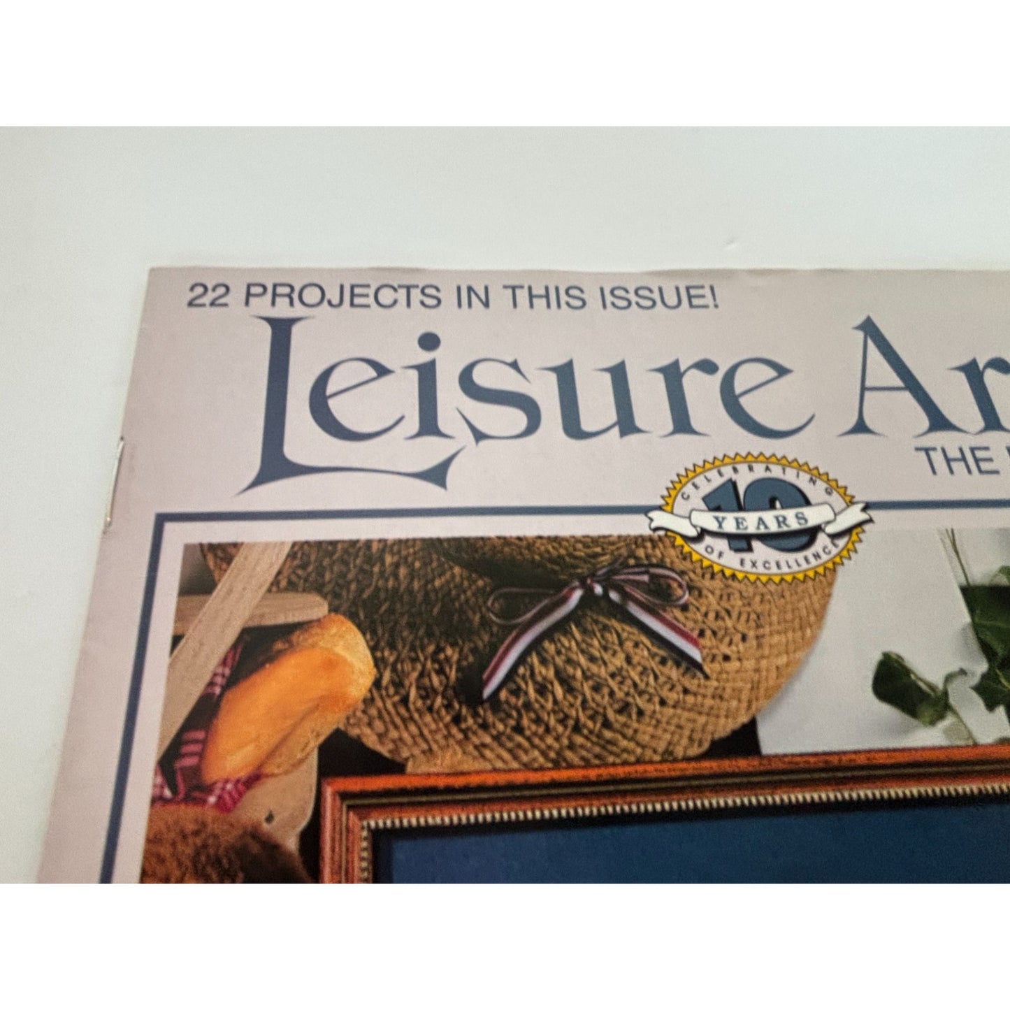 Leisure Arts The Magazine June 1996 Cross Stitch Craft Patterns Projects Cats