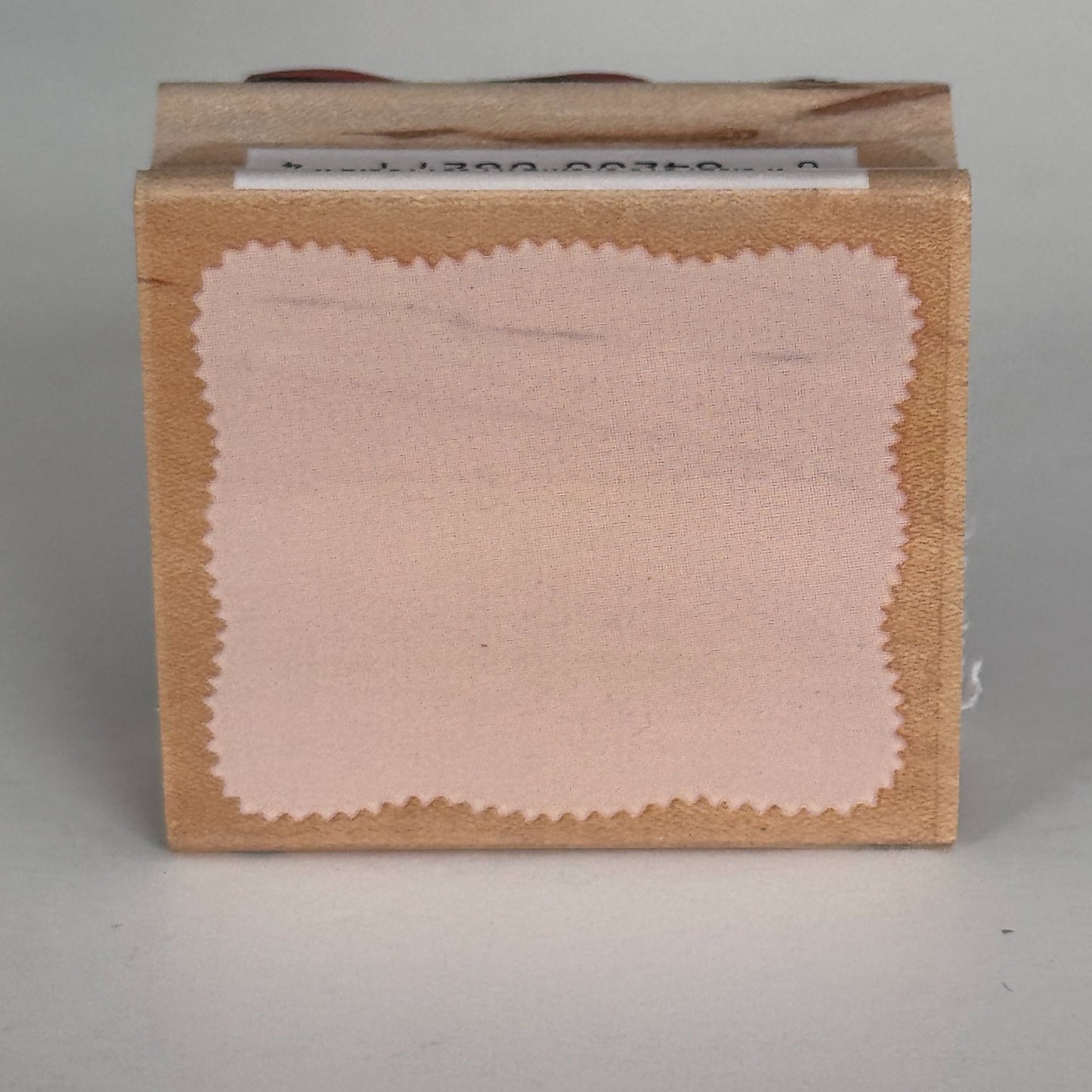 All Night Media Rubber Stamp Scalloped Rectangle Frame Cardmaking Scrapbooking Paper Crafting 827E