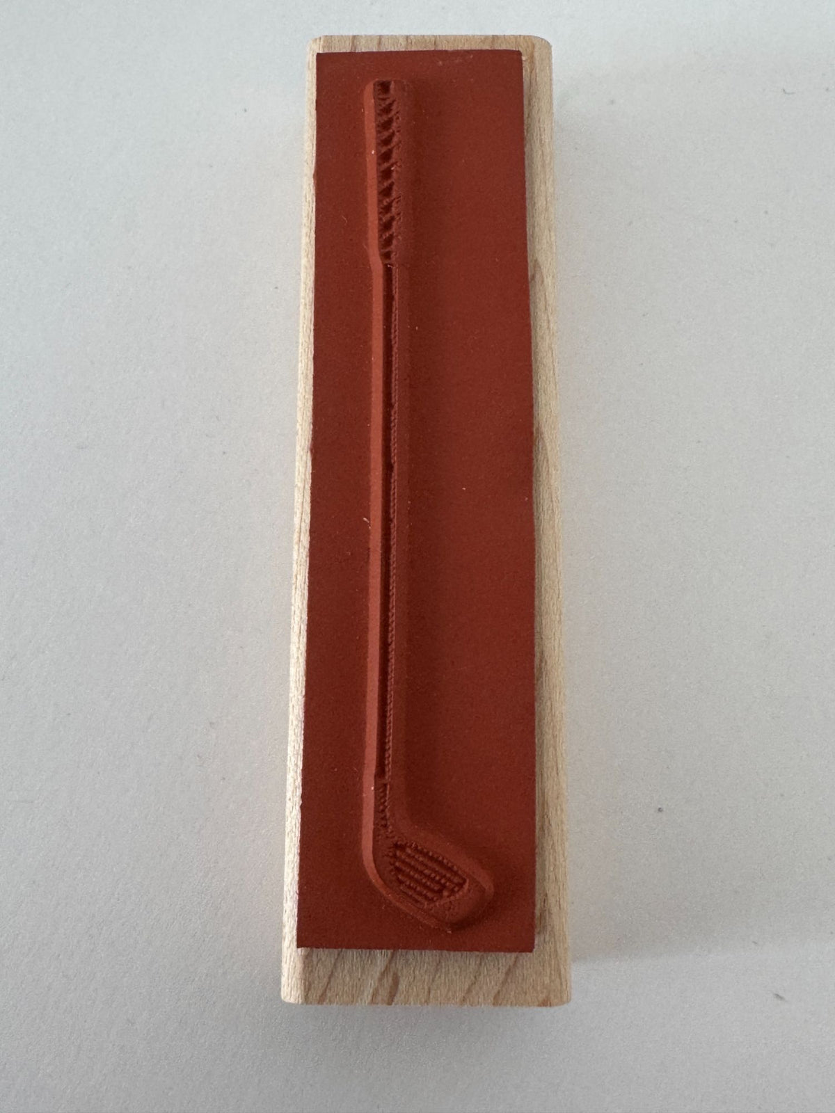 Stampin Up Rubber Stamp Golf Club Fathers Day Card Making Dad Sports Paper Craft