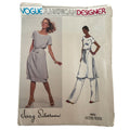 Vogue Sewing Pattern 1682 Designer Jerry Silverman Tunic Skirt Pants 1970s 12 Uncut Vintage