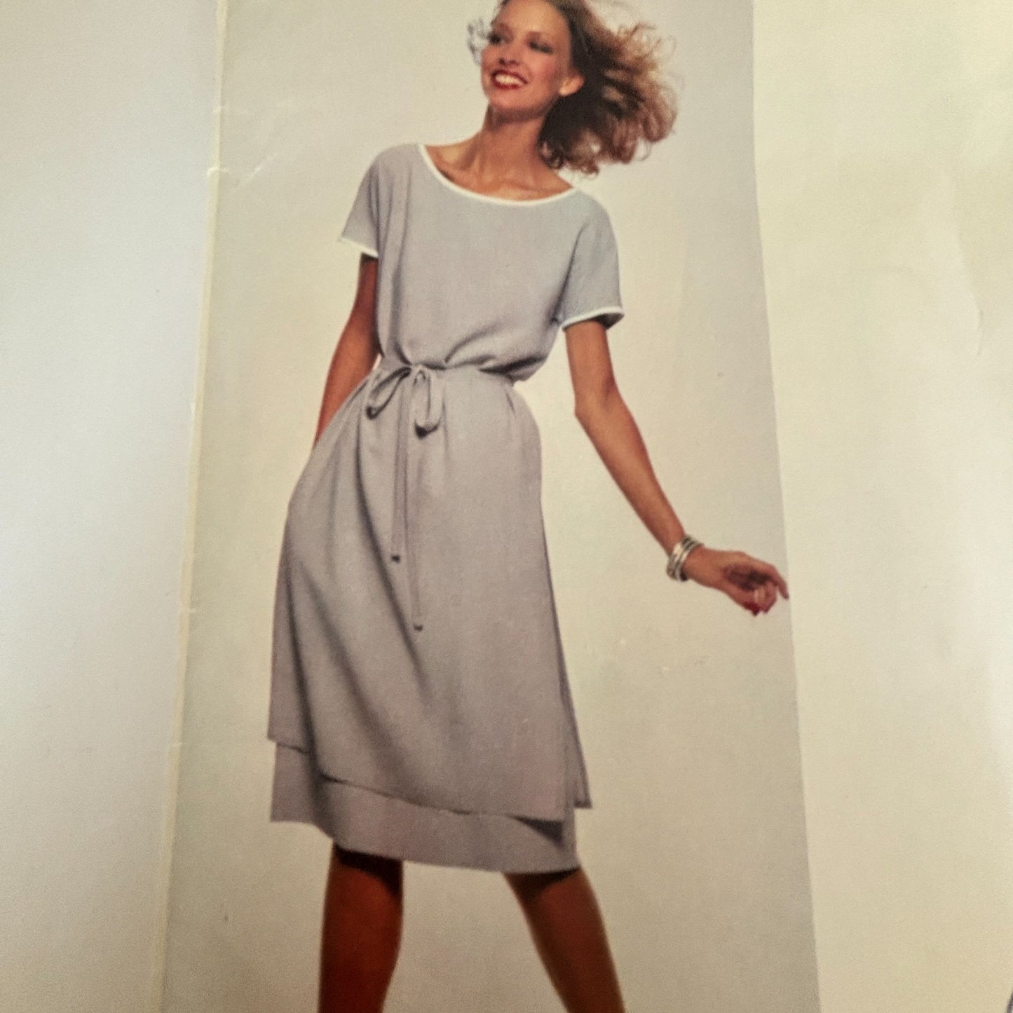 Vogue Sewing Pattern 1682 Designer Jerry Silverman Tunic Skirt Pants 1970s 12 Uncut Vintage