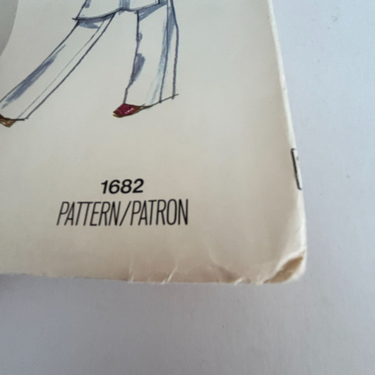 Vogue Sewing Pattern 1682 Designer Jerry Silverman Tunic Skirt Pants 1970s 12 Uncut Vintage