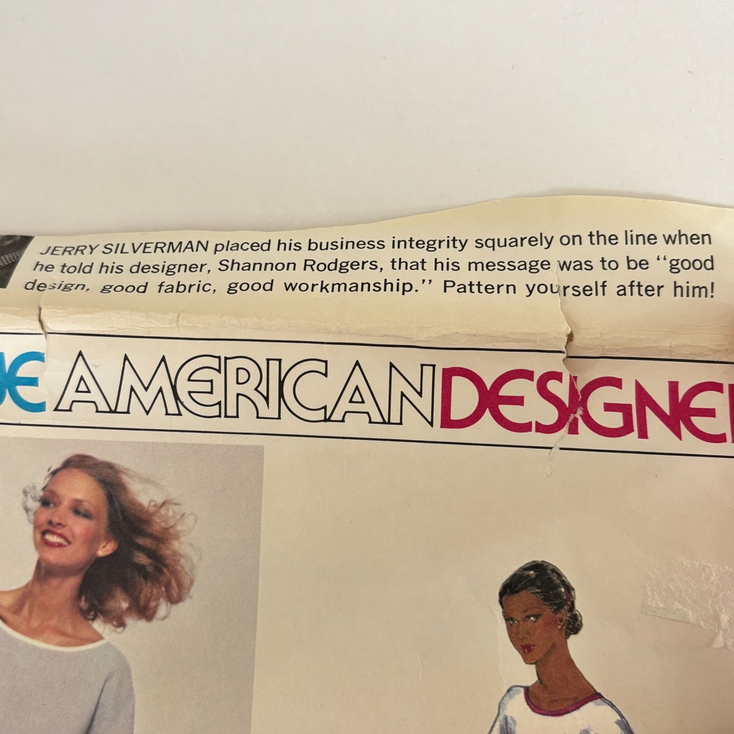 Vogue Sewing Pattern 1682 Designer Jerry Silverman Tunic Skirt Pants 1970s 12 Uncut Vintage