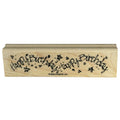 Stampin Up Rubber Stamp Happy Birthday Card Making Words Sentiment Party Wooden