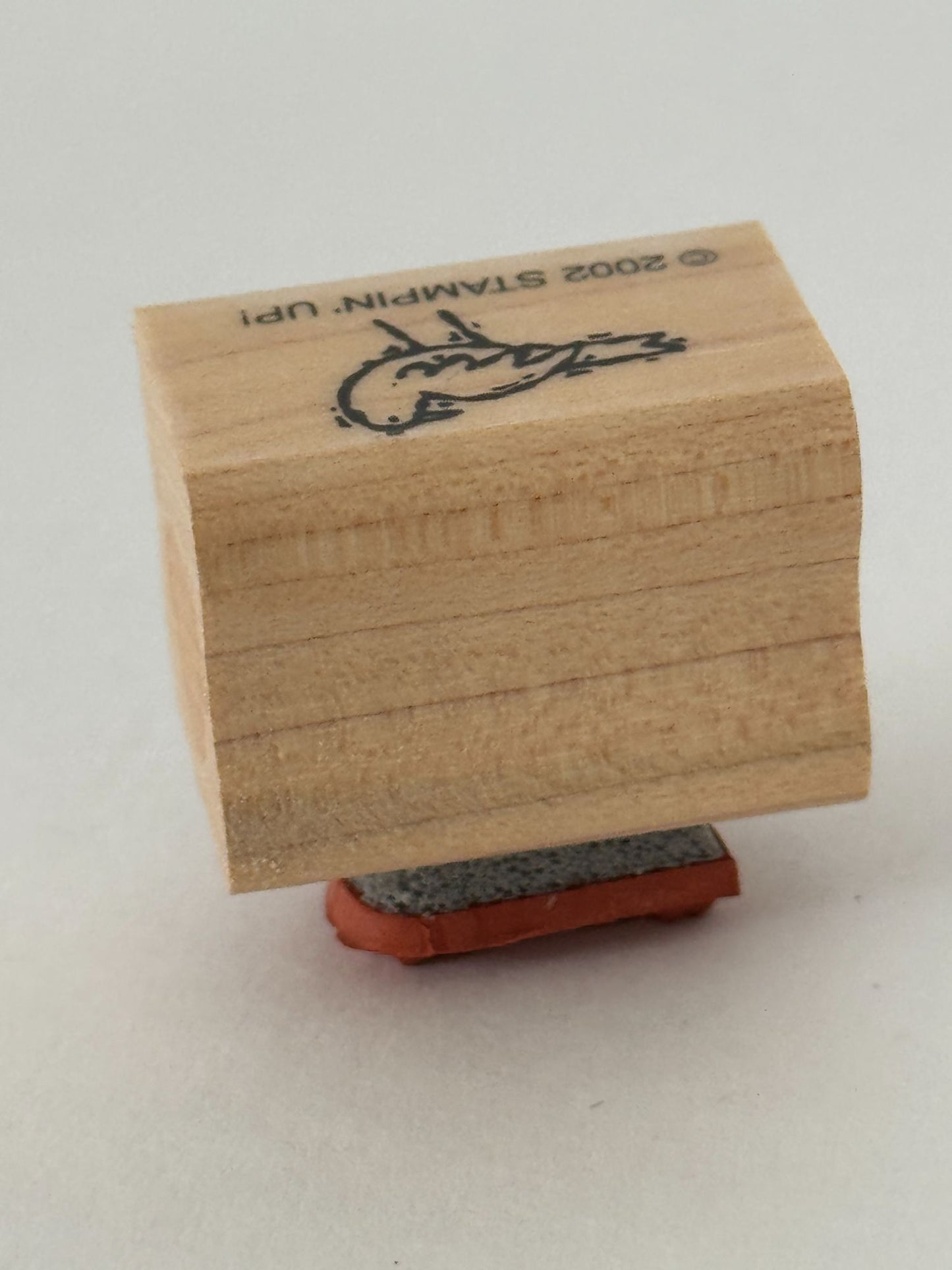 Stampin Up Rubber Stamp Bird Card Making Wood Mounted Nature Scene Maker Craft