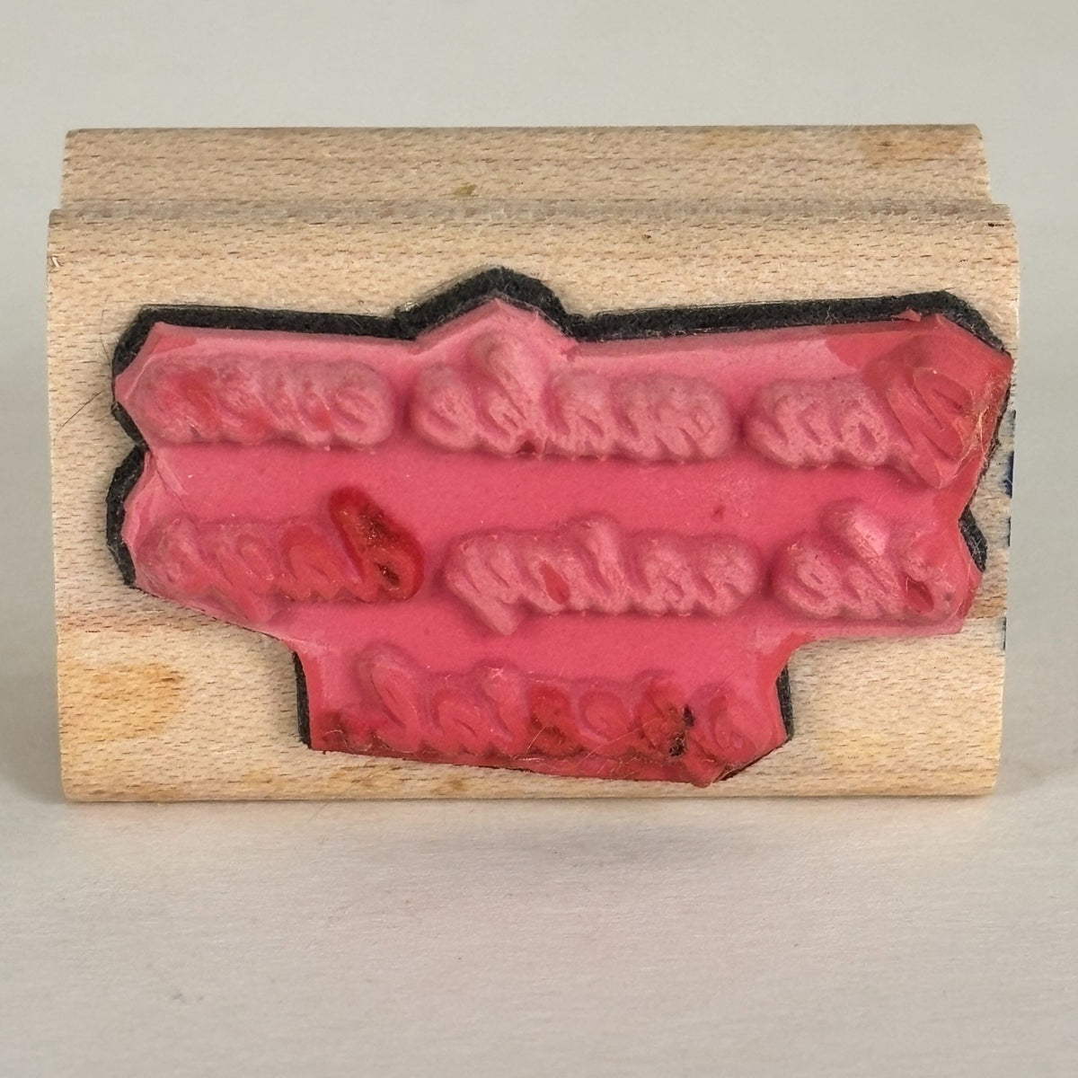 Friendship Rubber Stamp You Make Even The Rainy Days Special Cardmaking Words Sentiment