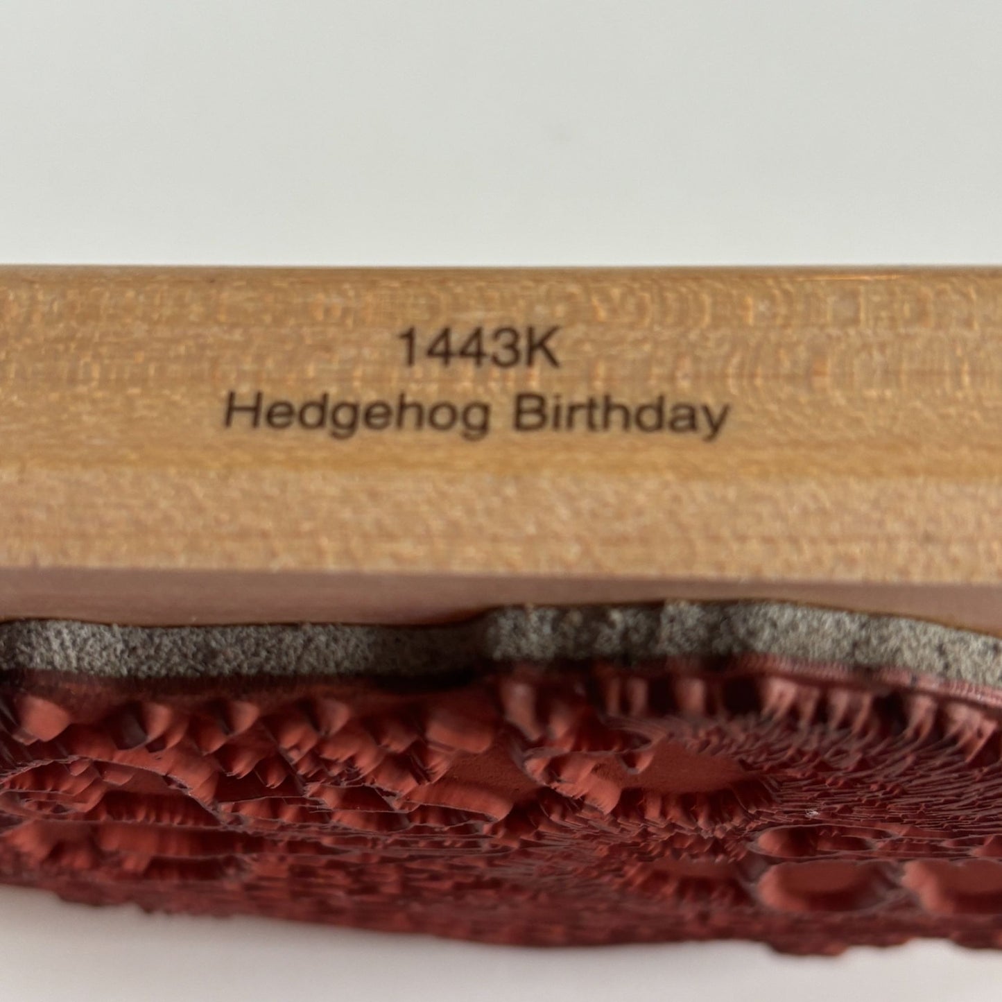 Penny Black Rubber Stamp Hedgehog Birthday Card Making Mouse Party Cake Friends