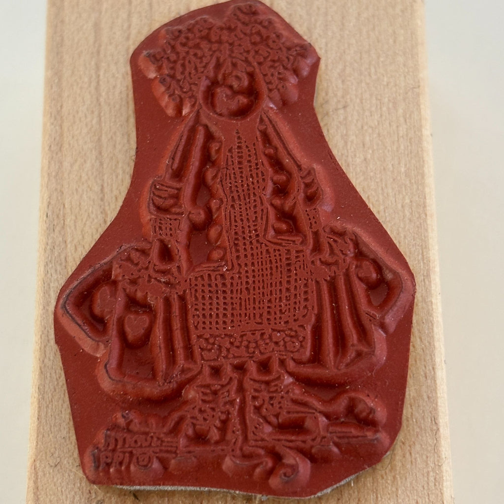 Judith Rubber Stamp My Ladies Grocery Shopping Bags Shopper Mom Mother Tired