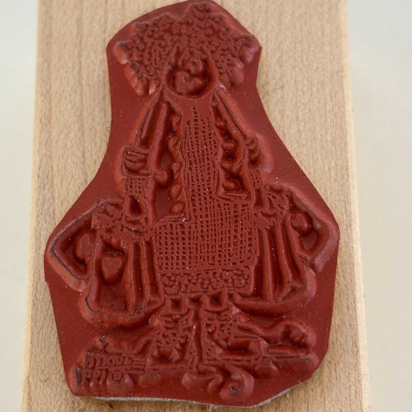 Judith Rubber Stamp My Ladies Grocery Shopping Bags Shopper Mom Mother Tired