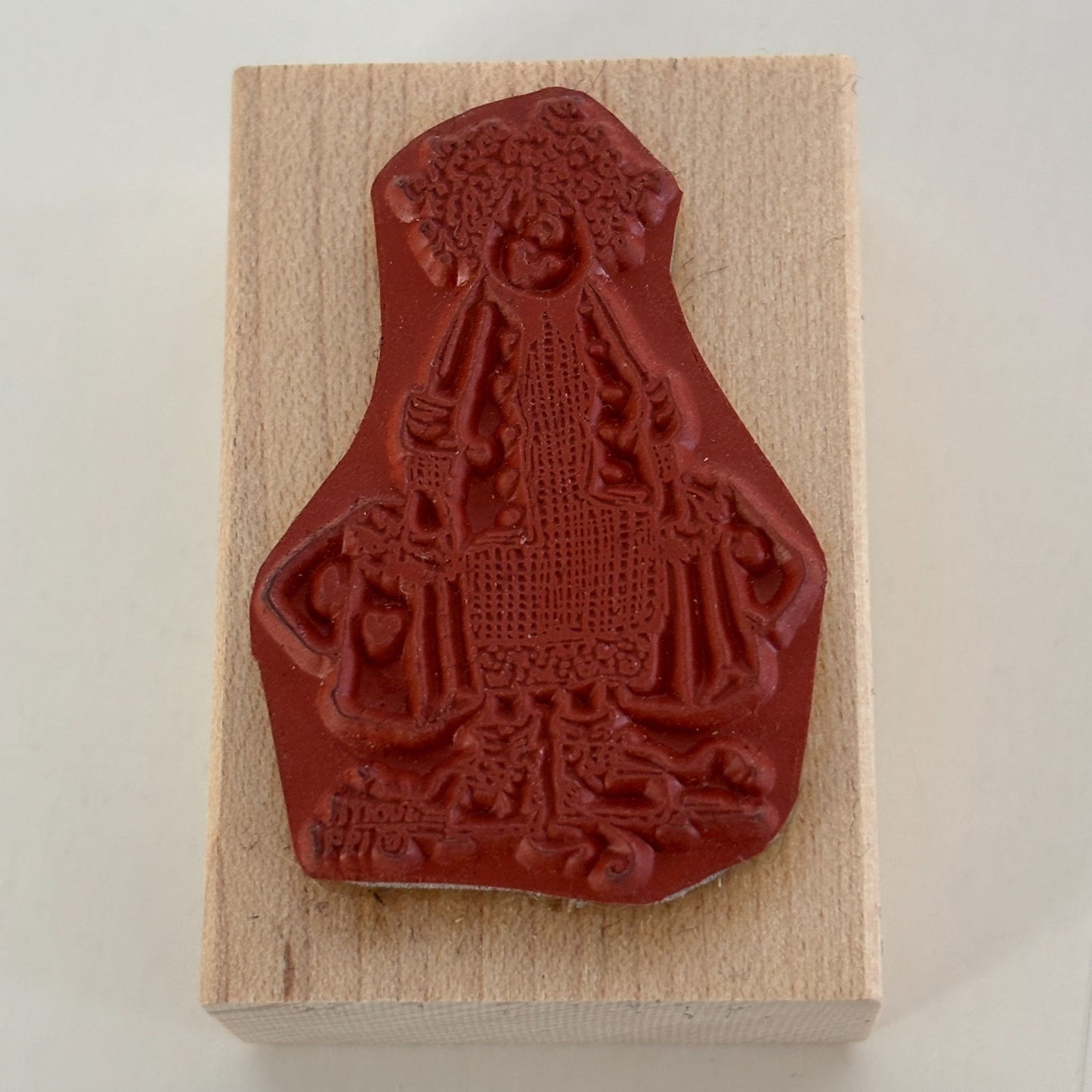 Judith Rubber Stamp My Ladies Grocery Shopping Bags Shopper Mom Mother Tired