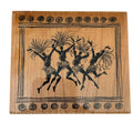 Embossing Arts Rubber Stamp Tribal Celebration Dancers African Motif Community