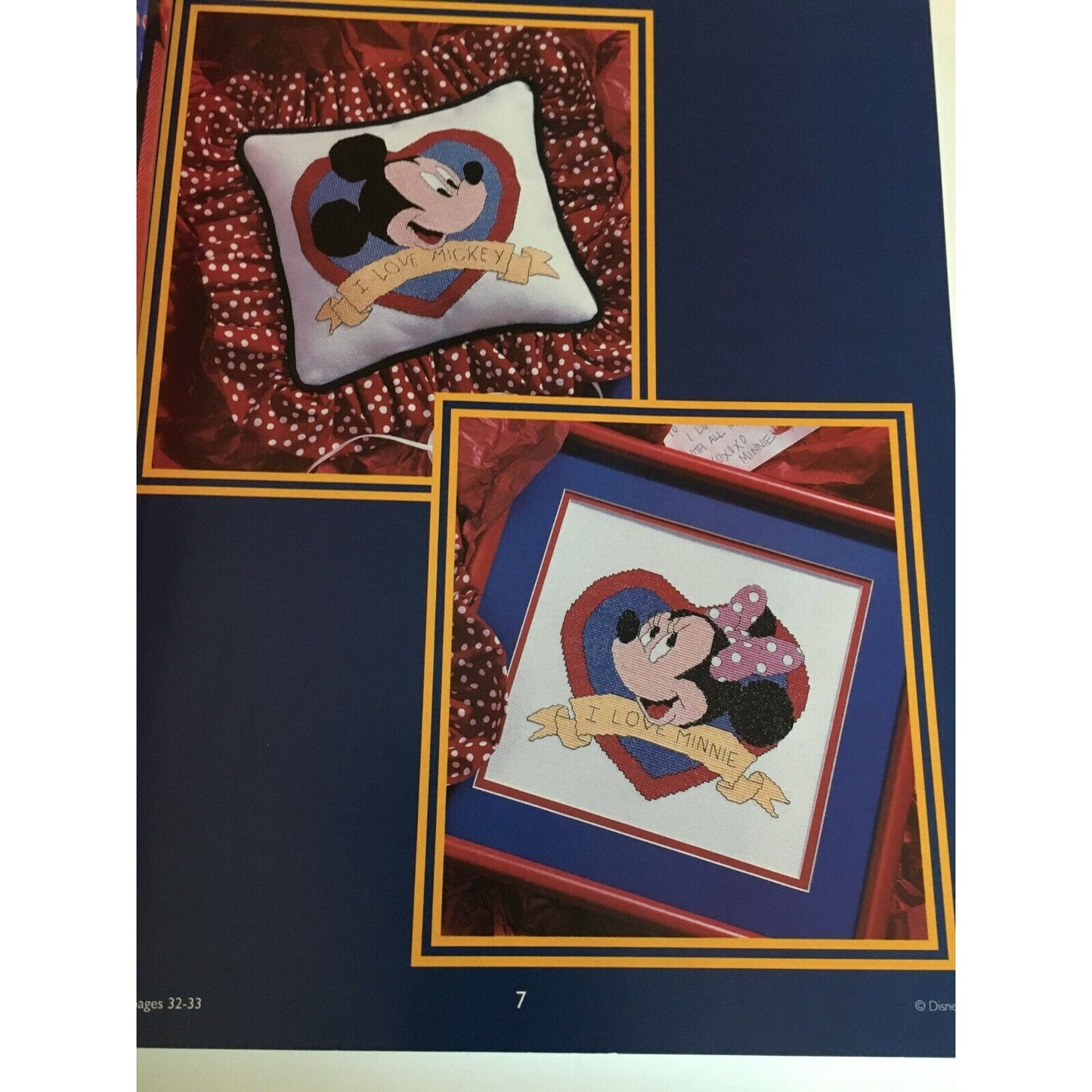 Disney Mickey Unlimited Ultimate Cross Stitch Collection Pattern Book 63 Projects Leisure Arts Mickey Minnie Donald Goofy Pluto