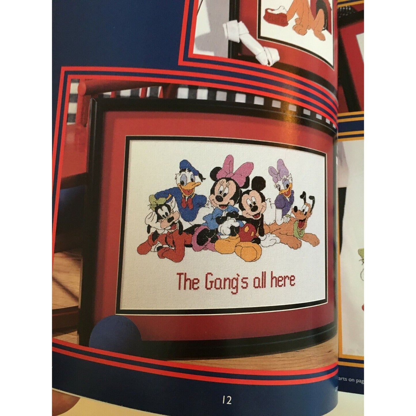 Disney Mickey Unlimited Ultimate Cross Stitch Collection Pattern Book 63 Projects Leisure Arts Mickey Minnie Donald Goofy Pluto