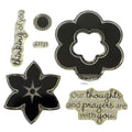 CTMH My Acrylix Acrylic Stamp Set Blossom Everyday Life Thoughts and Prayers