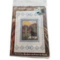 Design Works Crafts Cross Stitch Kit Cactus Sunset Wolf Desert Greeting Card