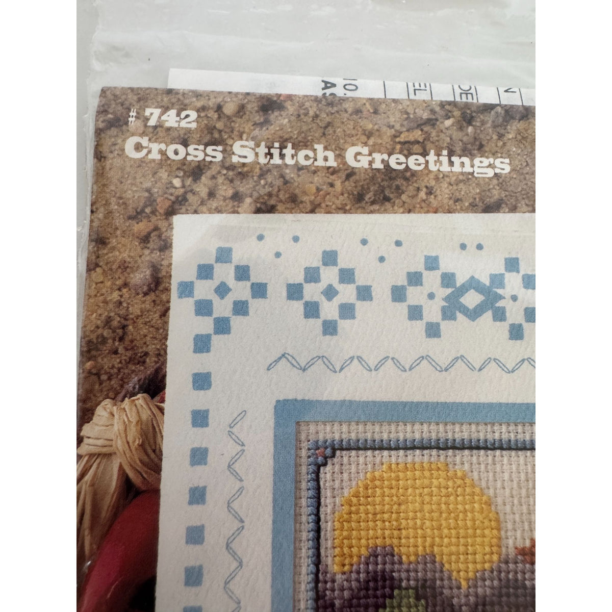 Design Works Crafts Cross Stitch Kit Cactus Sunset Wolf Desert Greeting Card