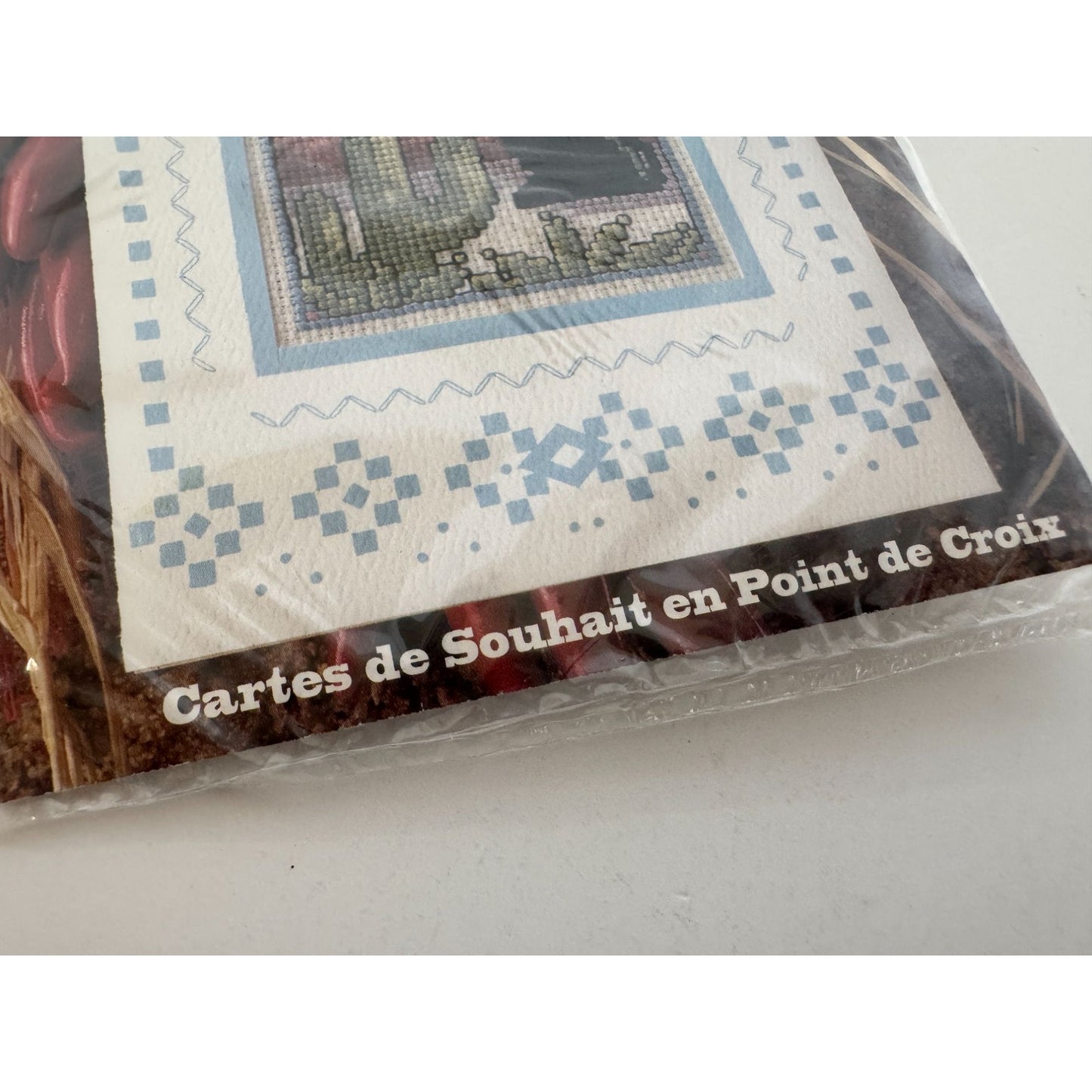 Design Works Crafts Cross Stitch Kit Cactus Sunset Wolf Desert Greeting Card