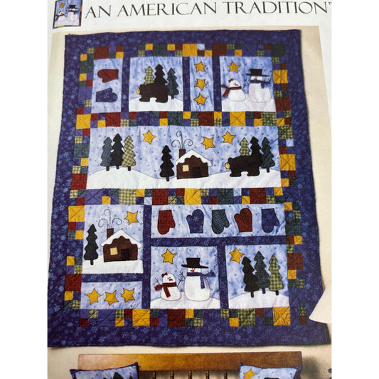 McCalls Sewing Pattern 2443 Christmas Stocking Quilt Pattern Mantle Cover Craft