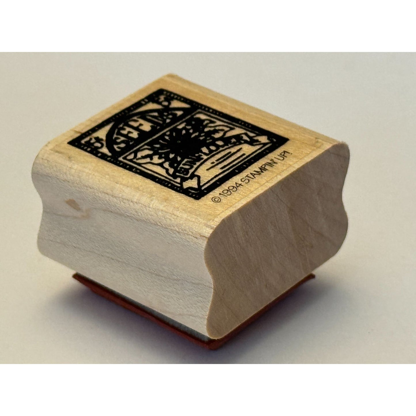 Stampin Up Rubber Stamp Sunflower Seed Packet Gardening Garden Plants Farm Craft