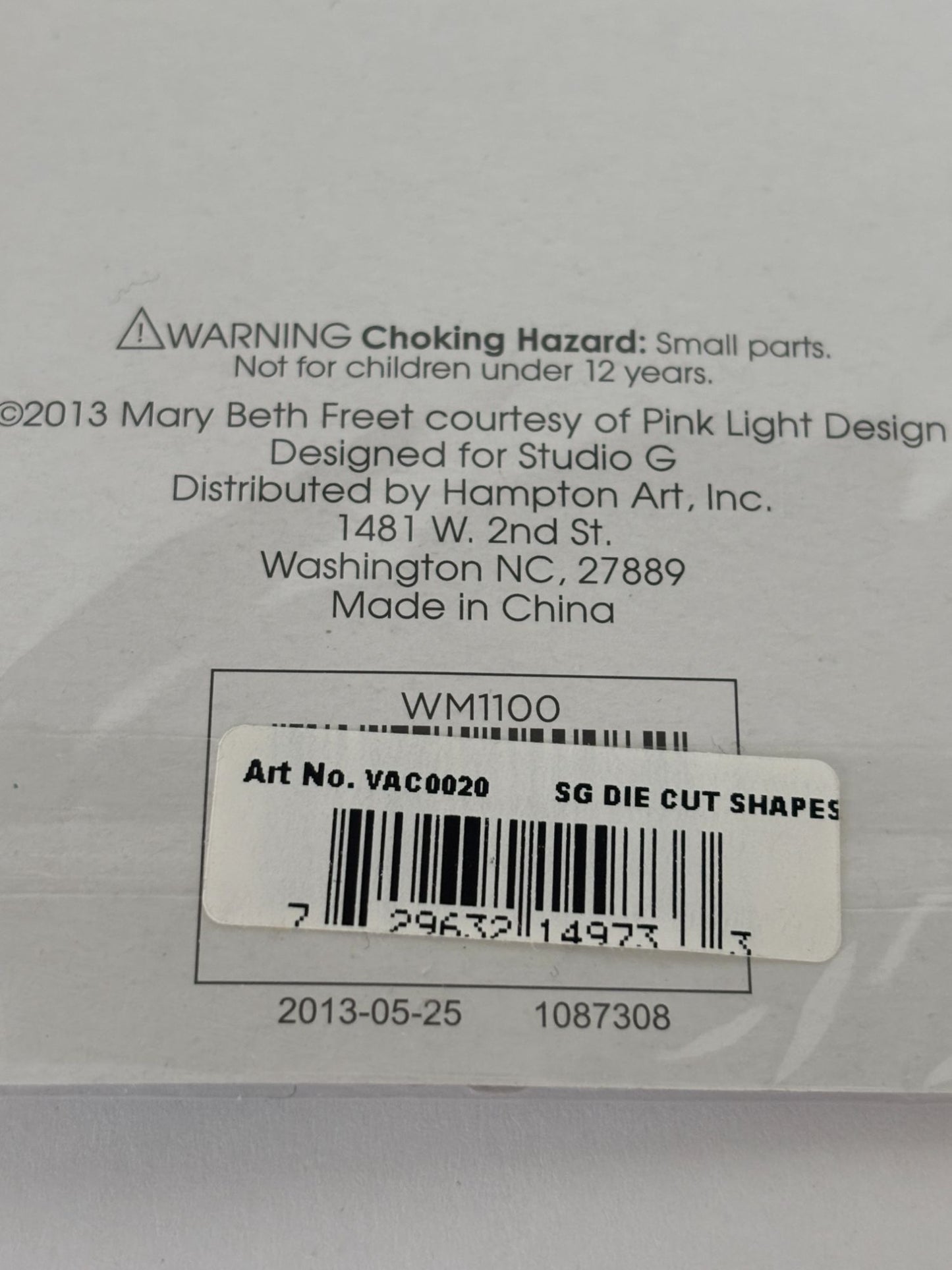 Studio G Die Cut Shapes Happy Day Party Ladybug Scrapbook Embellishments 37 Pcs