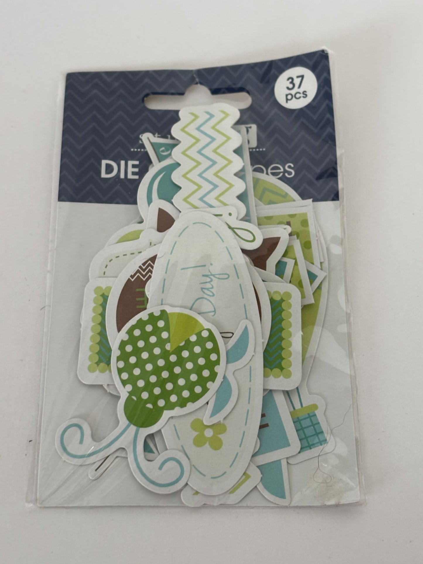 Studio G Die Cut Shapes Happy Day Party Ladybug Scrapbook Embellishments 37 Pcs