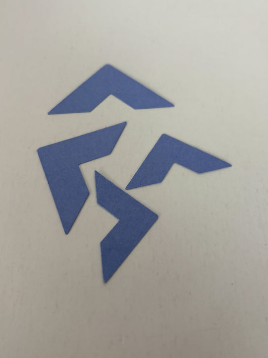 Stampin Up Paper Punch Photo Corners Center Chevron Paper Shapers Card Making