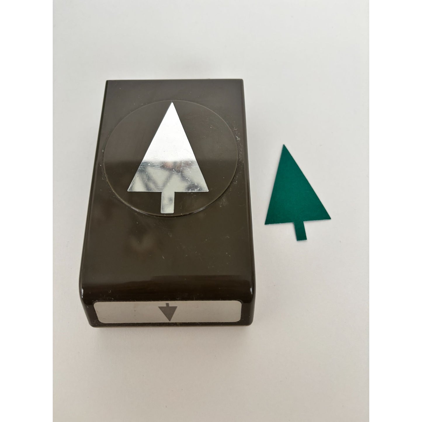 Stampin Up Paper Punch Christmas Tree Craft Holiday Cardmaking Woodland Triangle Festive Winter