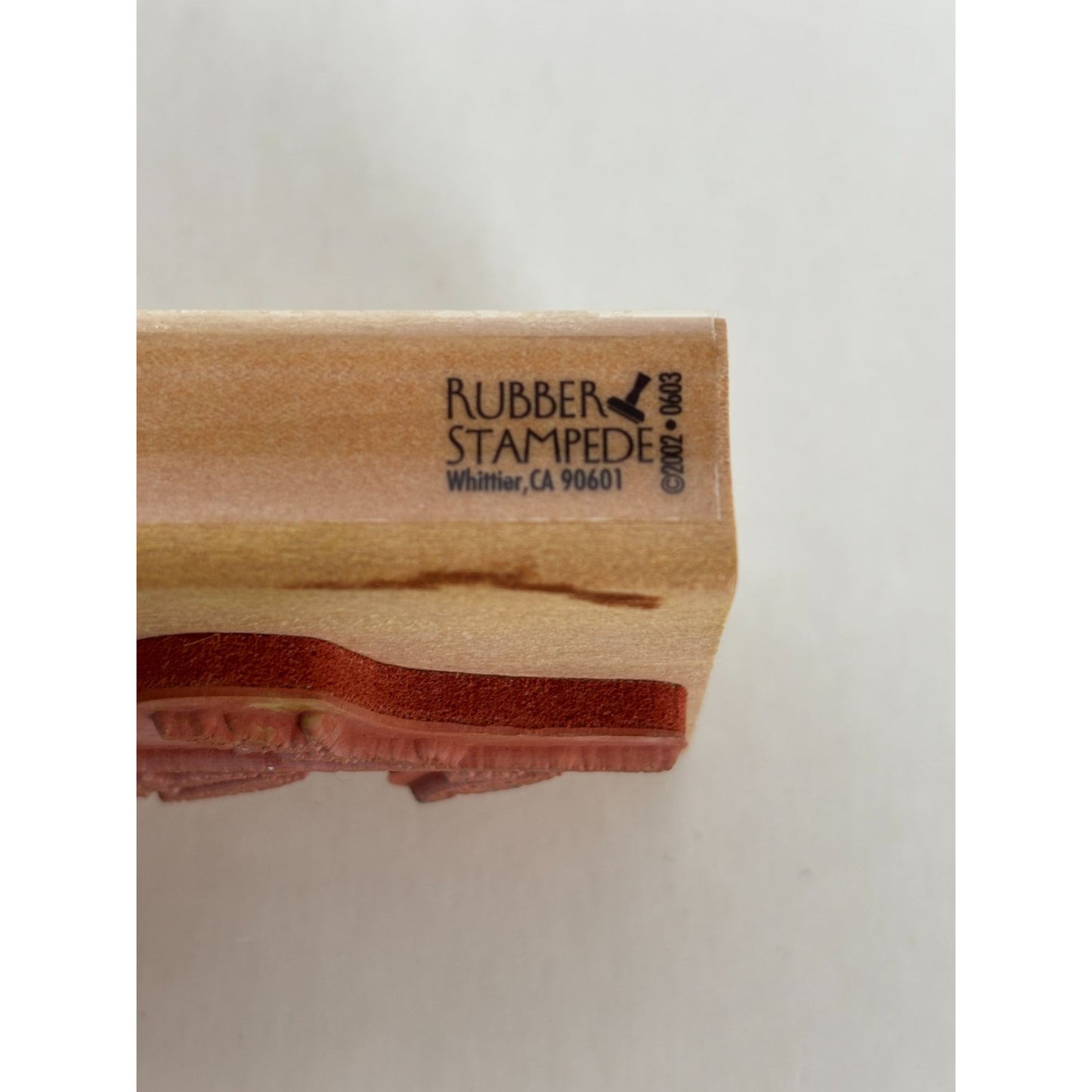 Rubber Stampede Rubber Stamp Solidago Sprig Vertical Plant Flowers Spring Garden