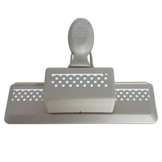 Martha Stewart Paper Punch Squares in a Row Edge Craft Lattice Fence Checkered