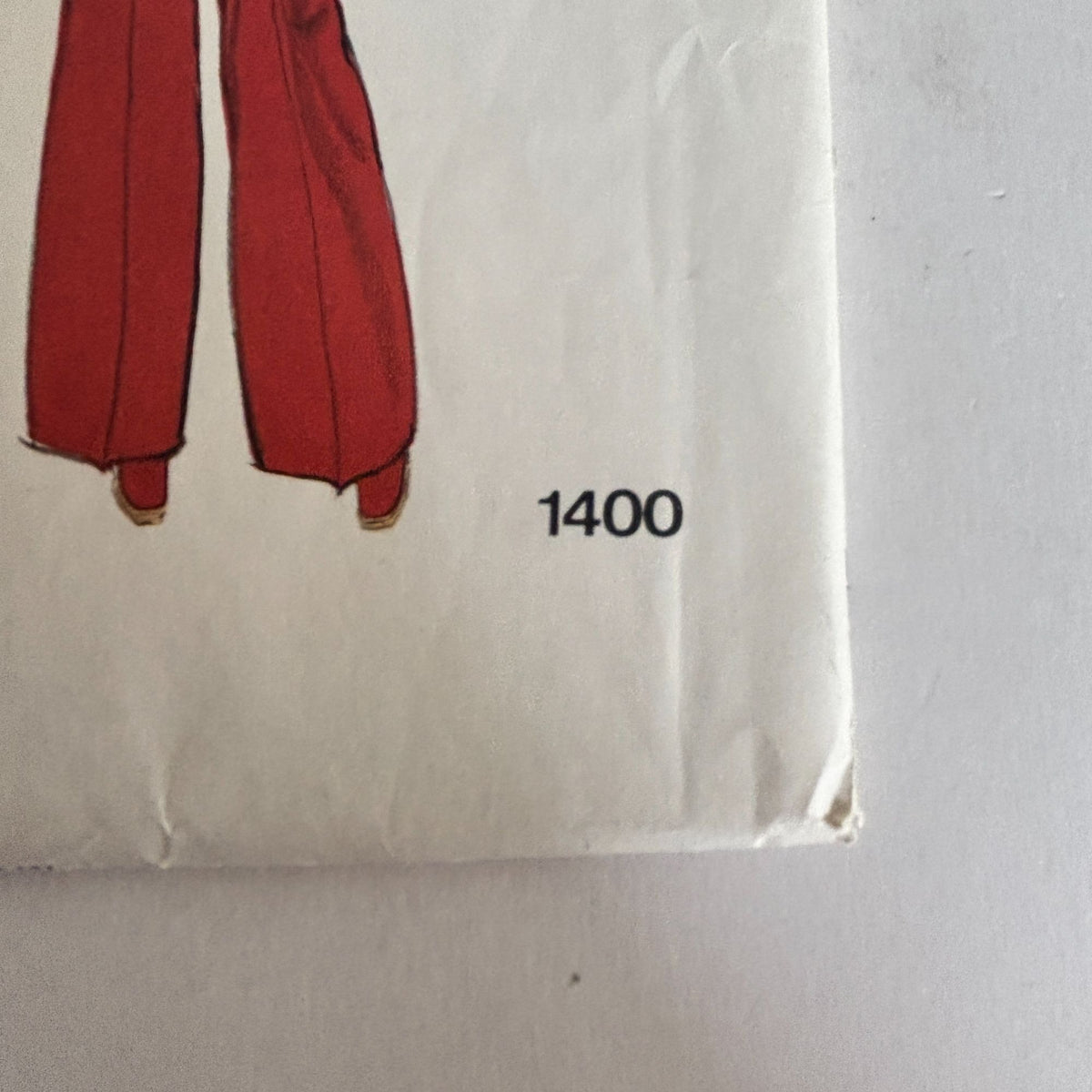 Vogue Paris Original Sewing Pattern 1400 Givenchy 70s Top Skirt Pants 10 Uncut
