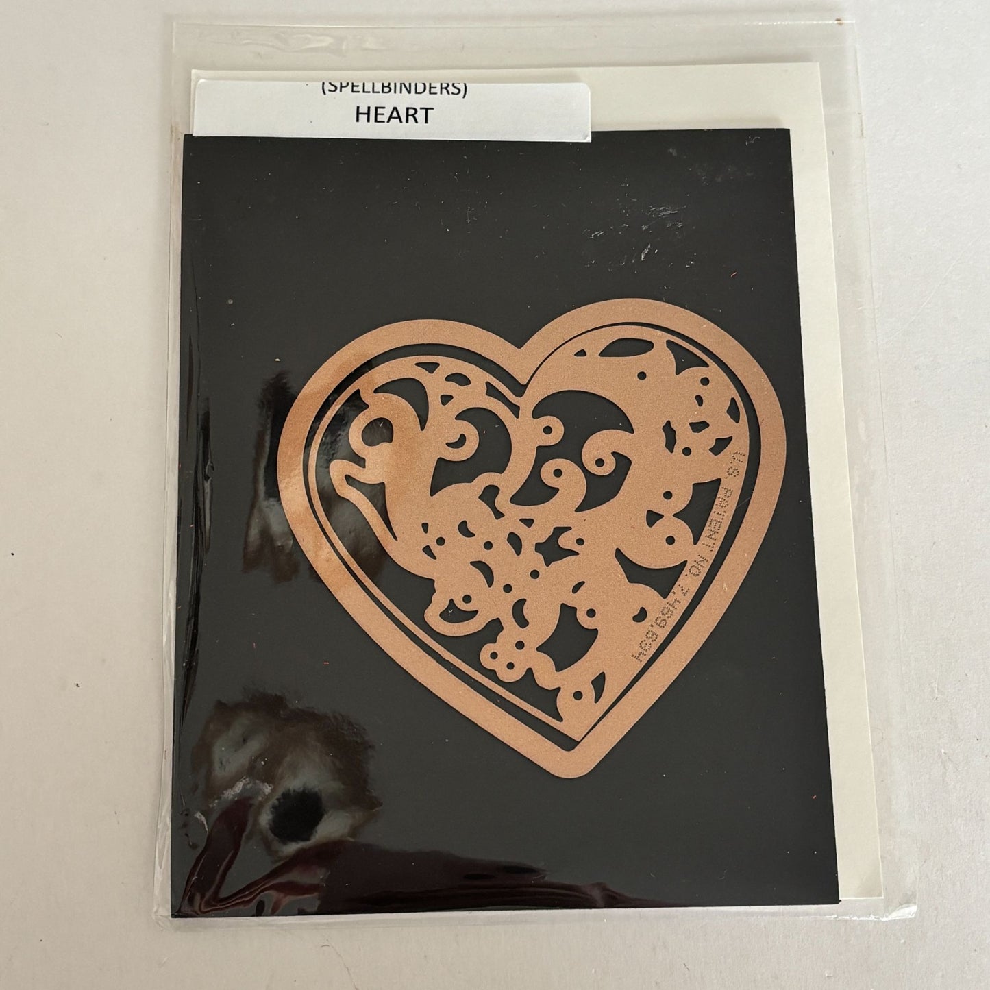 Spellbinders Die D-Lites Vines of Passion Heart Metal Die Cut Emboss Stencil Craft S2-022