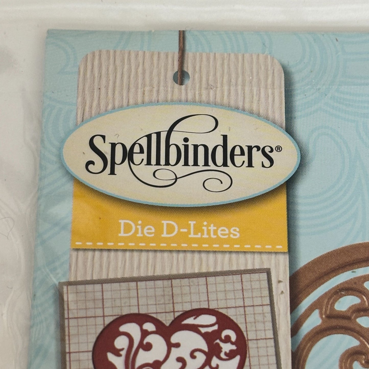 Spellbinders Die D-Lites Vines of Passion Heart Metal Die Cut Emboss Stencil Craft S2-022
